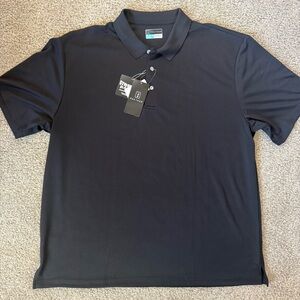 Mens PGA Tour Golf Polo Shirt Sz XXL Black Brand New